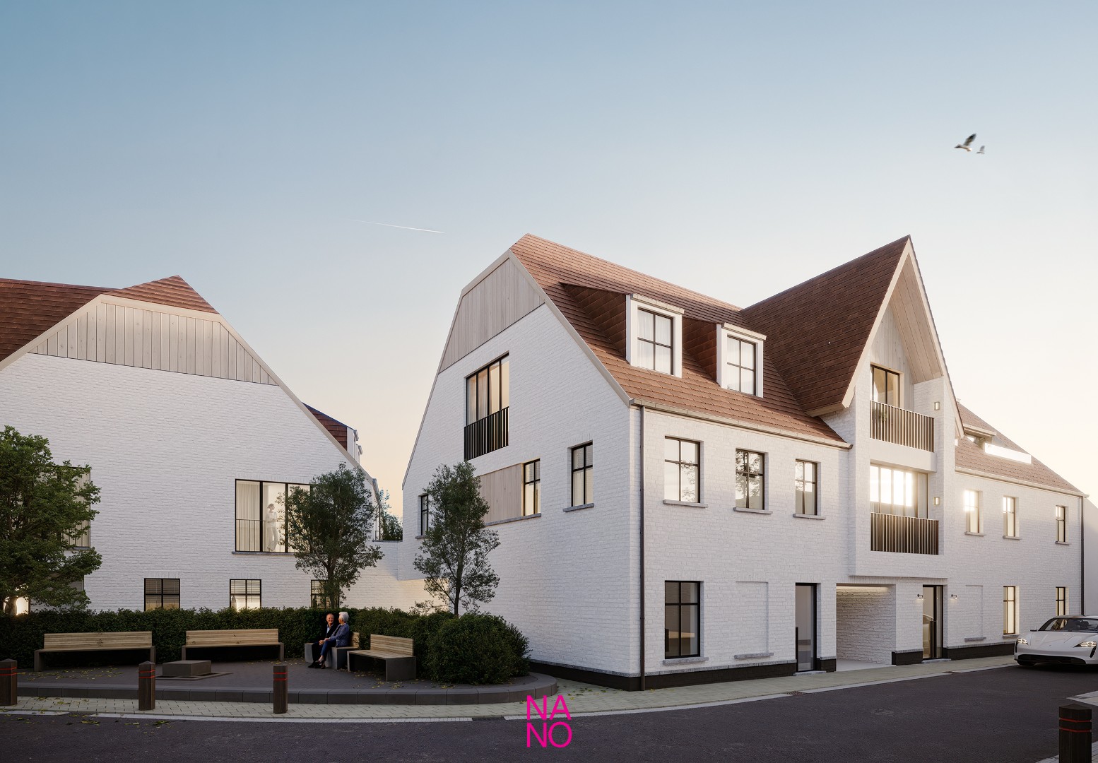 Très grand appartement de 2 chambres dans la Villa Grace – avec un grenier spacieux et pratique et une jolie terrasse, Dorpsstraat - photo 5