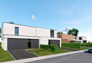 Op zoek naar een exclusieve, duurzame nieuwbouw villa in het groen? Deze 7 nieuwe BEN-woningen te Tielt-Winge hebben alle troeven in huis om uw nieuwe thuis te worden. <br /><br />Woonproject Meensel bestaat uit 7 strak-vormgegeven nieuwbouwwoningen, waarvan 3 open bebouwingen en 4 halfopen. Elke villa beschikt over een unieke gevel uit crepi of gevelmetselwerk en antraciet aluminium ramen. De grote raampartijen in de achtergevel zorgen telkens voor een natuurlijk-verlichte leefruimte en keuken. Bovendien kunt u op elk moment van de dag genieten van de prachtige weidse zichten op de achterliggende velden. <br /><br />Uiteraard worden de woningen afgewerkt met oog op duurzaamheid. Zo is elke woning voorzien van een warmtepomp in combinatie met vloerverwarming, een regenwaterput en een ventilatiesysteem C+ met smartzones. Dit resulteert in een E-peil lager dan E20 en het bijhorende BEN-label.<br /><br />In de geafficheerde prijzen is de tuinaanleg eveneens inbegrepen. Kortom: een instapklare woning!<br /><br />Benieuwd naar de plannen en verdere afwerking? Contacteer ons geheel vrijblijvend via 0485 62 36 78 of via nieuwbouw@living-stone.be