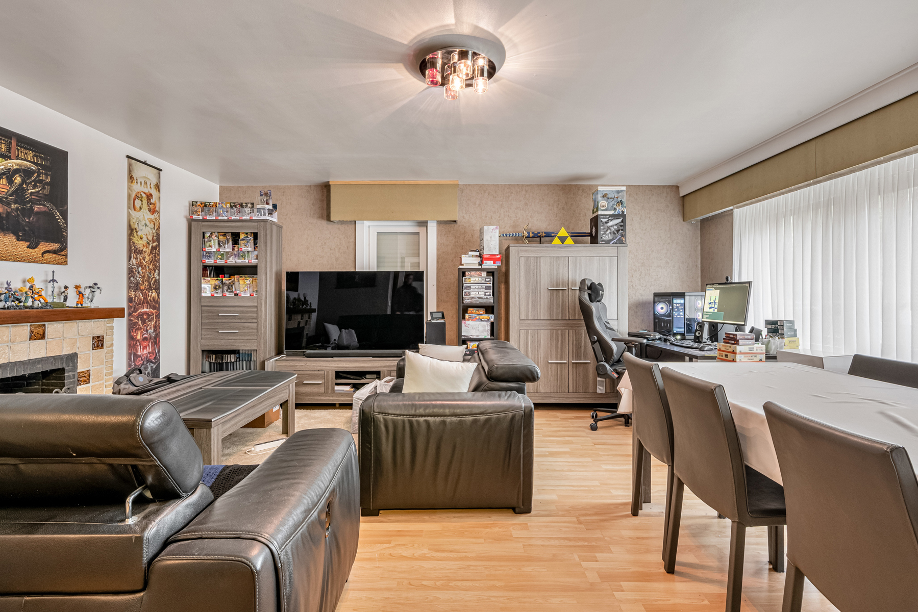 Gelijkvloers appartement met tuin en garage - foto 4