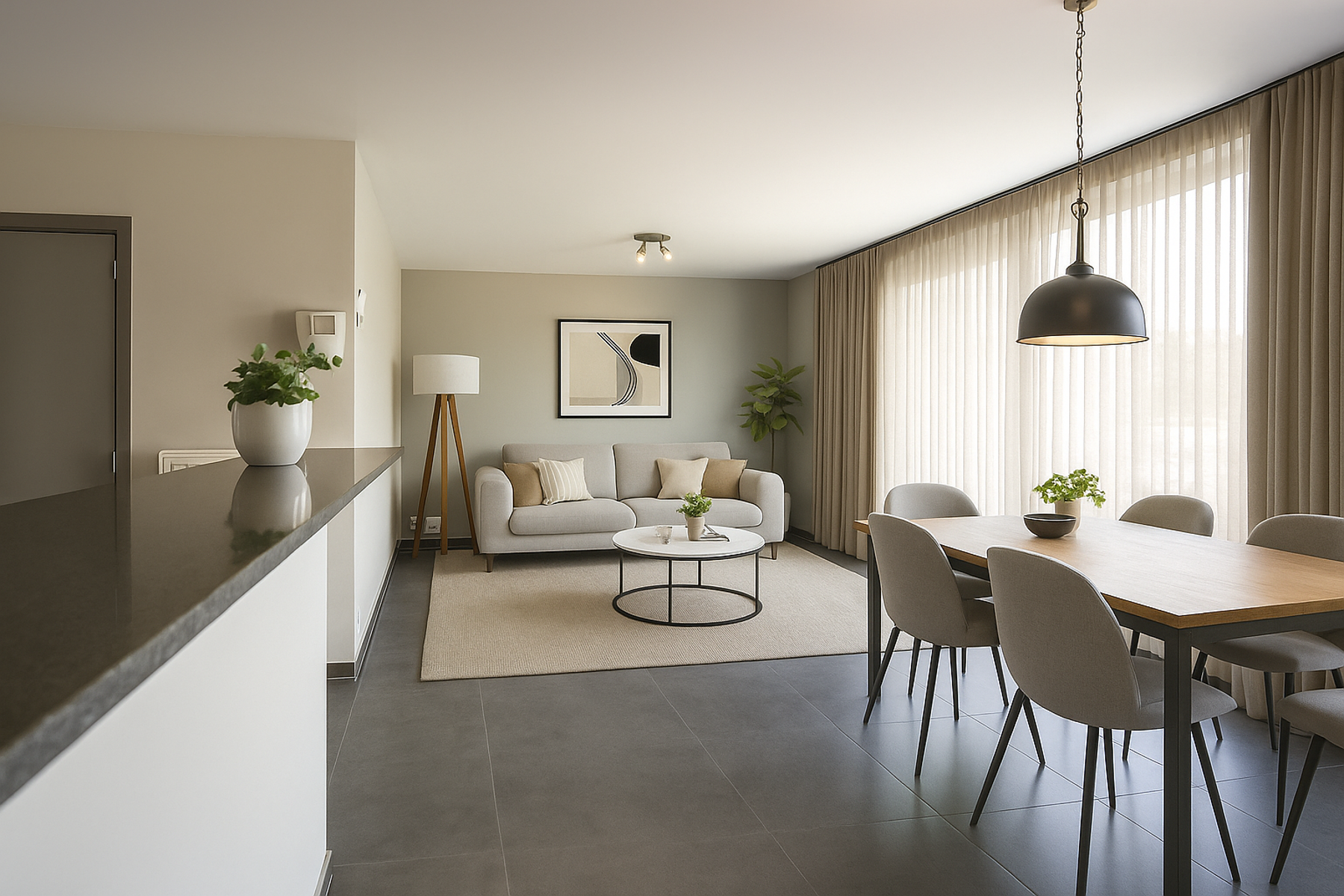Uitstekend gelegen appartement met terras, LIFT en weids uitzicht  - foto 4