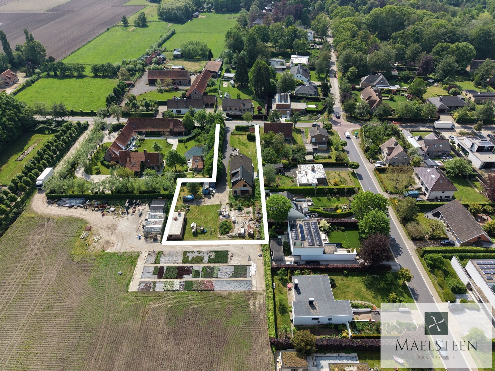 Terrein van 2.168 m² met vergund plan te Sint-Andries - foto 5