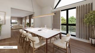 Exclusieve, ideaal gelegen penthouse op de kleine ring te Hasselt met een luxueuze woonbeleving van 253m², 2 terrassen van +-50m² met zicht op...
