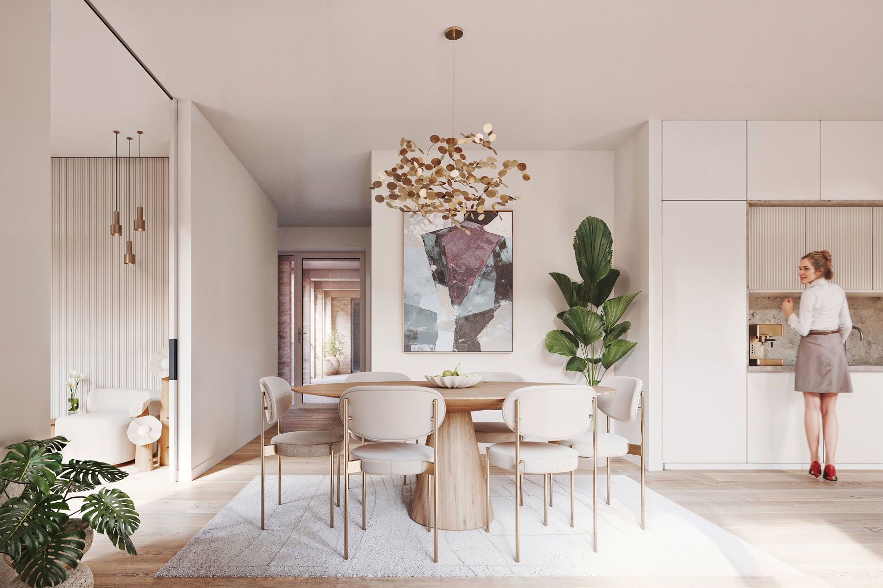 Energiezuinig tweeslaapkamerappartement met ruim terras - foto 2