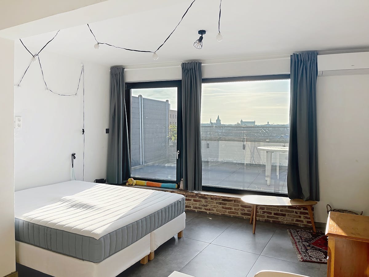 Lichtrijke studio met dubbel terras te huur in Brugge - foto 2