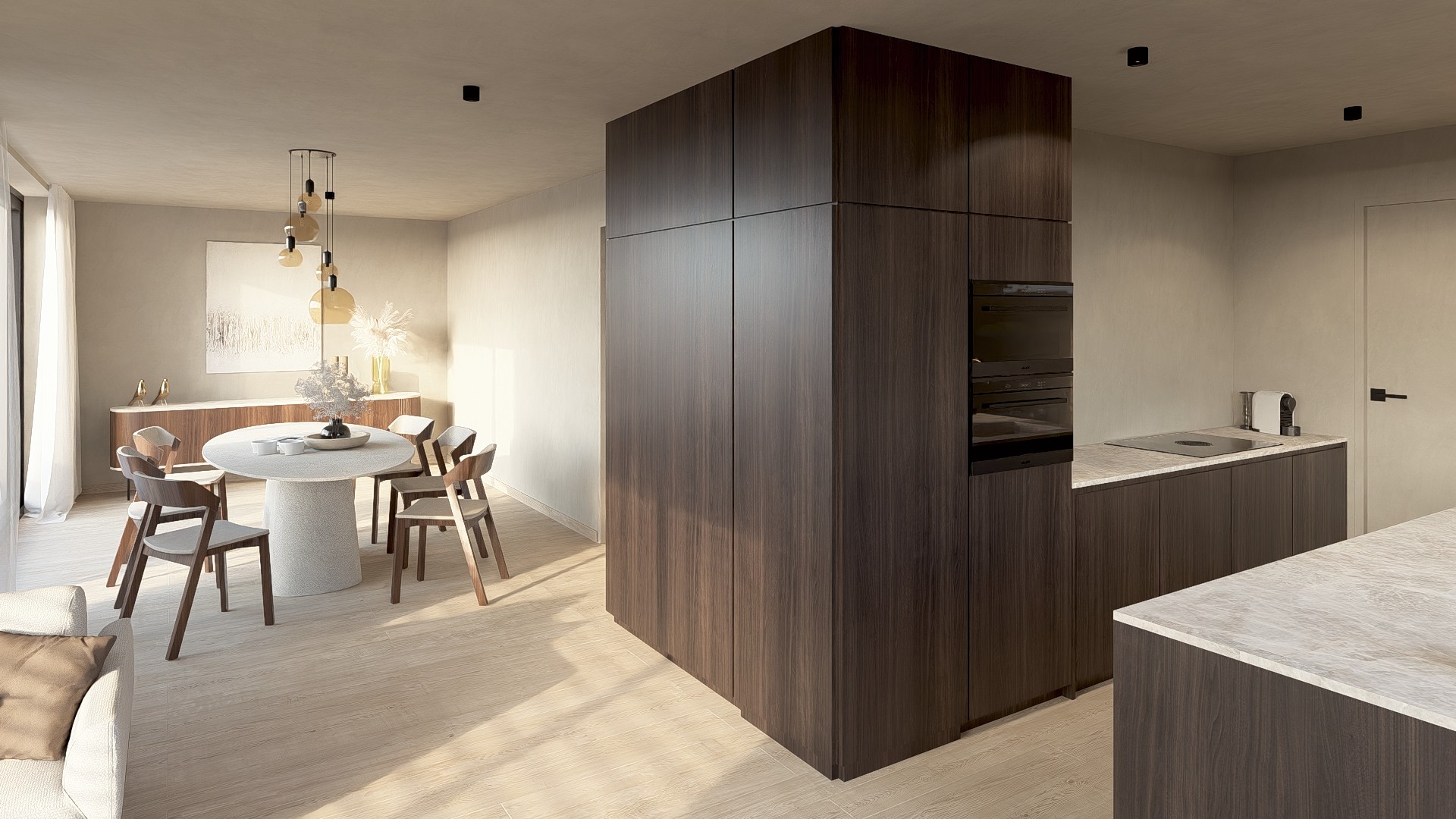 Nieuwbouwwoning op 2a01ca met 2 slpk's en overdekte carport te Maasmechelen - foto 5