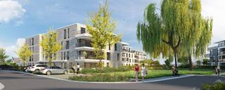 Verlaagd btw tarief 6% mogelijk indien aan de voorwaarden voldaan.<br /><br />Op de eerste verdieping van residentie Ter Weezen bevindt zich dit energiezuinig appartement (91,75 m²) met aangenaam terras (13,26 m²).<br /><br />Indeling: inkomhal, apart toilet, lichtrijke hoek-leefruimte met open keuken, technische berging, badkamer en 2 slaapkamers. Vanuit de leefruimte is er toegang tot het terras.<br />Dankzij de vele raampartijen geniet je van overvloedig natuurlijk licht. Vanuit de leefruimte en het terras kijk je uit op de wilgen in het park.<br /><br />Troeven:<br />- Hernieuwbare energie: warmtepompen & zonnepanelen<br />- Vloerverwarming<br />- Groene omgeving, vlak bij gemeentekern<br />- BEN appartementen E20 = 100% vrijstelling op onroerende voorheffing eerste 5 jaar<br /><br />Ter Weezen is de laatste fase van de totaal ontwikkeling Woonpark Sint-Vincentius. Het is een tijdloos en energiezuinig gebouw waar je graag thuis komt!