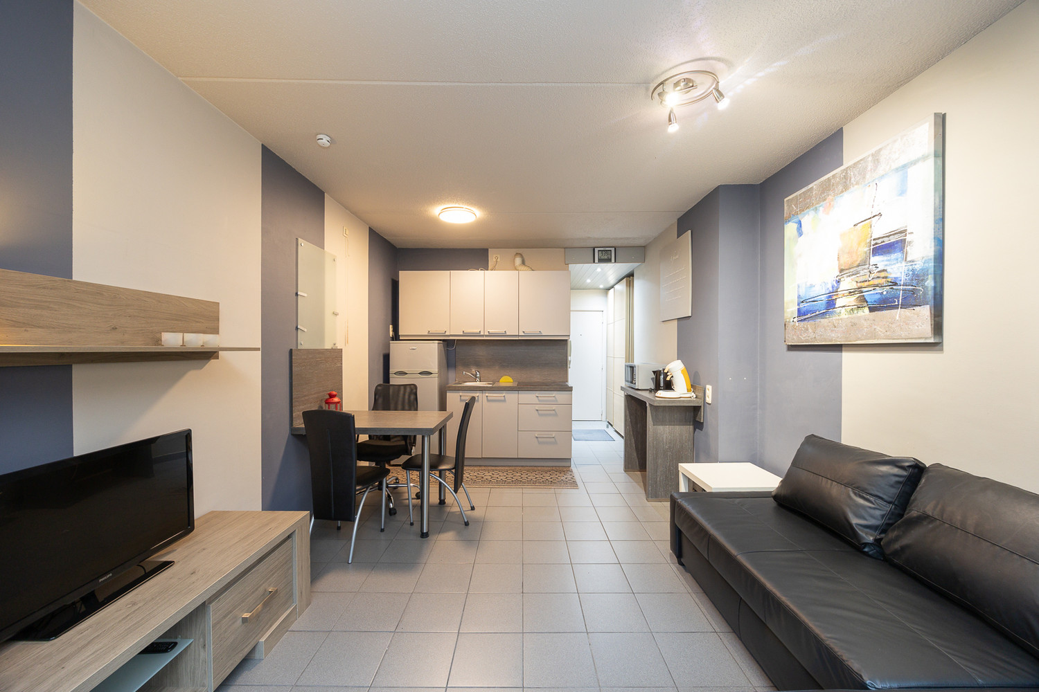 Instapklare en gemeubelde studio (30m²) op toplocatie aan het Harmoniepark - EPC B! - foto 5