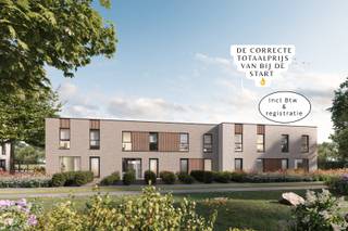 325.000 € voor een sleutel-op-de-deur BEN-nieuwbouwwoning met 3 slaapkamers inclusief parkeerplaats, grond, notariskosten, registratierechten, btw, architect en veiligheidscoördinatie.<br />Dat kan dus !<br />Meer nog, de locatie is geweldig in een groenzone zonder doorgaand verkeer in een rustgevende omgeving. Slimme indeling en laag energieverbruik volledig klaar voor de toekomst. Lichtrijk en duurzaam !<br /><br />Op de beneden verdieping vind je een inkomhal met gastentoilet, een open leefruimte en keuken, een aparte bergruimte en grote raampartijen die het ruimtegevoel versterken. Op de bovenverdieping zijn er 3 slaapkamers, een badkamer en tweede toilet. Een terras en een tuin om het perfect af te maken. <br /><br />Wil je onze model woning bezoeken ? Dat kan ook. <br />Prijzen kosten inbegrepen tussen 325.000 € en 358.000€ afhankelijk van gesloten en half open woning en perceel grote. Wij helpen u graag verder in uw zoektocht naar een nieuwe woning. Contacteer ons voor meer info en een bezoek op locatie zelf. Steeds bereikbaar op het nr 0475/34.00.40<br /><br />