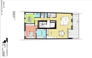 Modern en energiezuinig (berekend E-peil 29) luxe-appartement op de tweede verdieping met ruim zonneterras (20 m²) in hartje Lier.<br />In een kleinschalige residentie met slechts vier entiteiten bevindt zich dit stijlvol afgewerkte appartement op de tweede verdieping. Het gebouw is voorzien van een lift.<br />Het appartement beschikt over een lichtrijke leefruimte met een volledig geïnstalleerde open keuken, subtiel geïntegreerd in een nis. Aansluitend geniet u van een aangenaam en ruim terras met perfecte oriëntatie: middag- en avondzon. Verder omvat het appartement twee volwaardige slaapkamers, elk met een eigen ensuite badkamer, wat zorgt voor optimaal comfort en privacy. Daarnaast zijn er een apart gastentoilet en een praktische berging.<br />Achteraan op het perceel beschikt u er over een overdekte autostaanplaats met laadmogelijkheid voor elektrische wagen (verplicht aan te kopen aan 30.000 euro) en overdekte fietsenstalling voor vier fietsen.<br />Extra troeven: Energiezuinig en duurzaam, hoogwaardige, luxueuze afwerking, nieuwbouw mogelijk aan slechts 6% btw (onder voorwaarden).<br />Gelegen in het centrum van Lier, met winkels, horeca, openbaar vervoer en andere voorzieningen op wandelafstand en de stadsvesten in de onmiddellijke omgeving.<br />Een ideale woonst voor wie comfort, ruimte en een uitstekende ligging weet te waarderen.