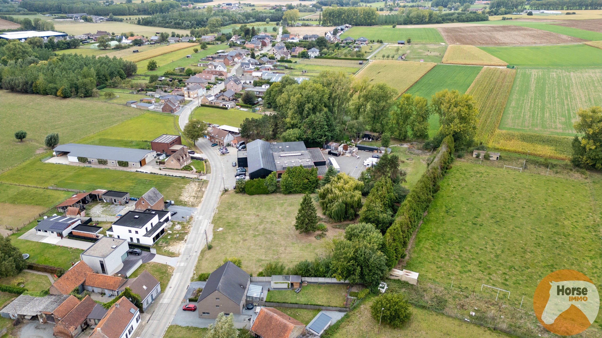 BAVEGEM- Bouwgrond (lot 1) voor halfopen bebouwing met weide - foto 5