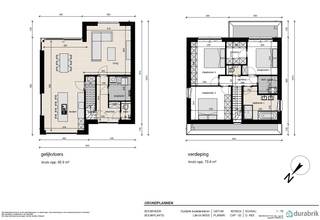 Moderne open bebouwing op lot 3 in deze nieuwe residentieel gelegen verkaveling. Speelse architectuur met grote leefruimte met ingerichte...