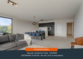 Opendeurdag zaterdag 21/02/26 van 14u tot 16u - Bezoek vrijblijvende de modelappartementen !Veurne, de nieuwe bruisende trekpleister van de Westhoek,...