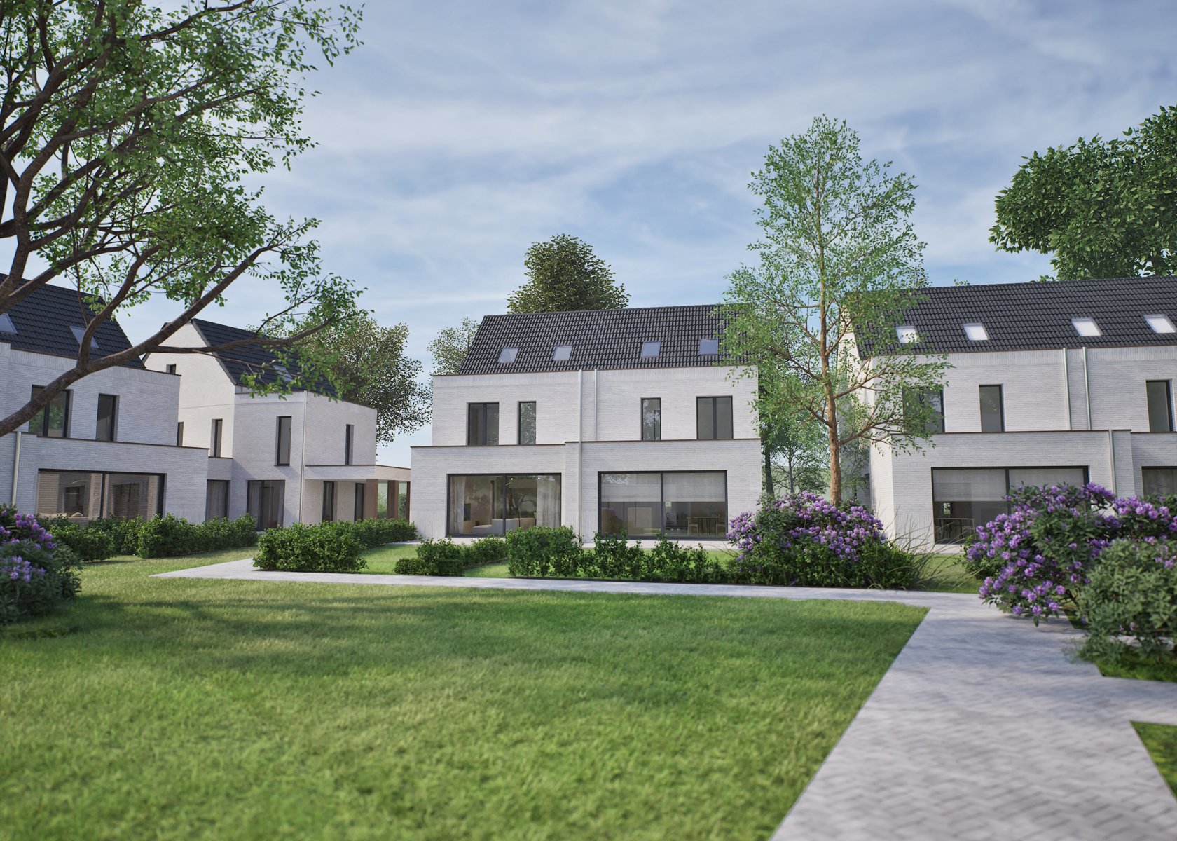 Residentie 's GRAEVENHOF - 12 nieuwbouwwoningen met autostaanplaatsen - foto 3