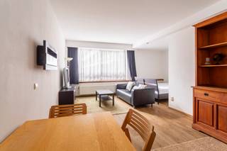 Op een zeer gunstige ligging, pal in de Theaterbuurt, bevindt zich dit volledig gemeubelde studioappartement op de eerste verdieping vlak aan...