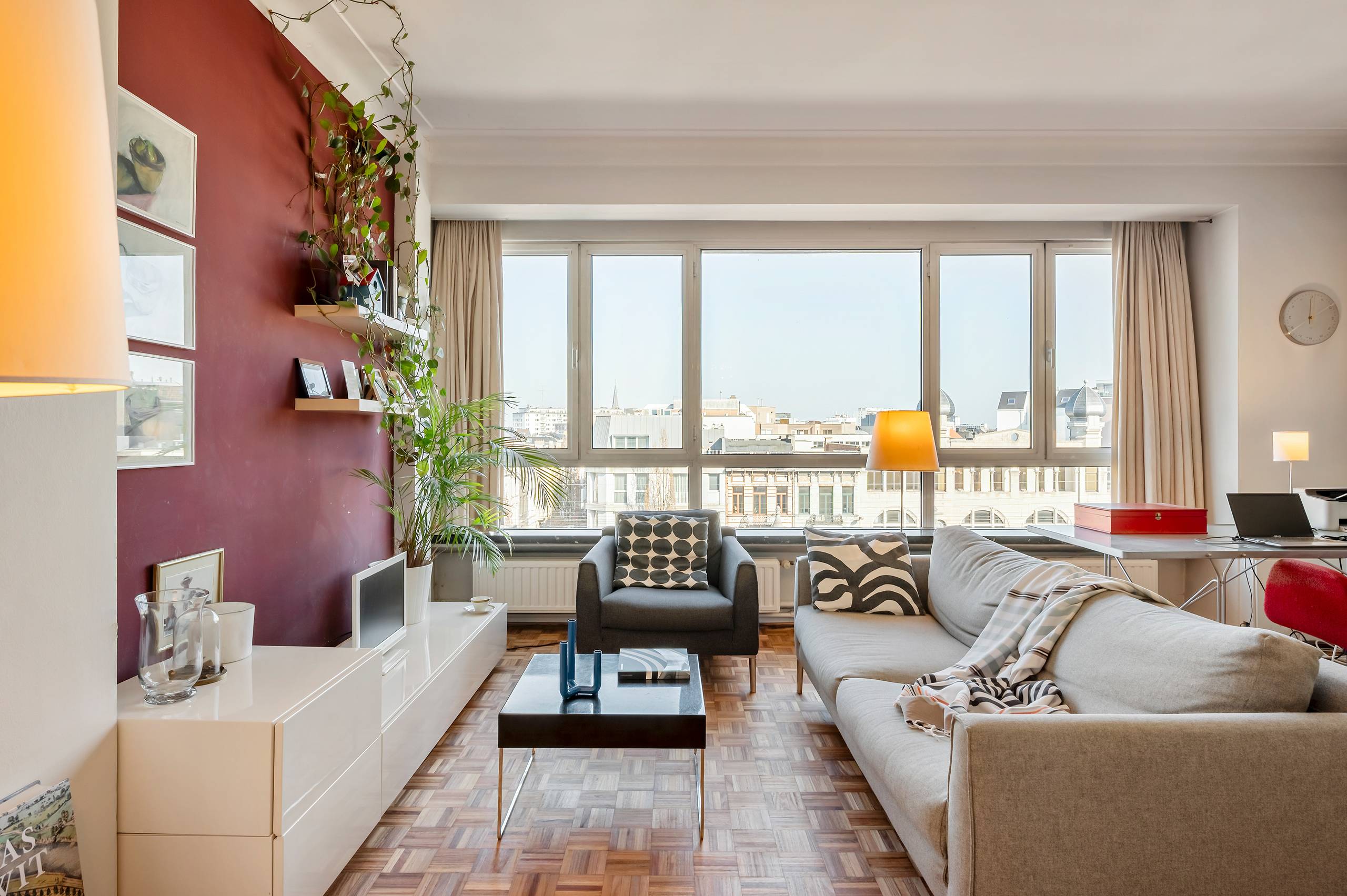 Tweeslaapkamerappartement met uitzicht in hartje Antwerpen - foto 2