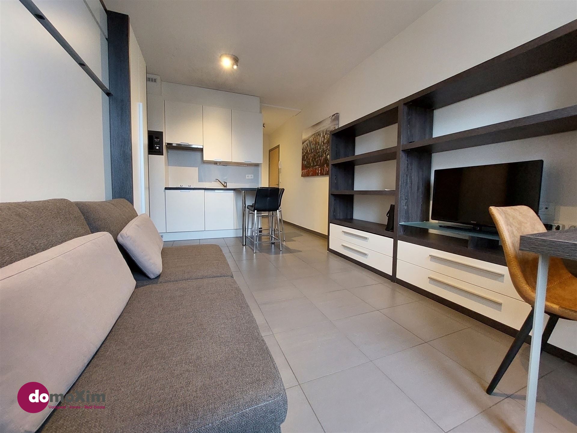 Moderne gemeubelde studio, geschikt voor één persoon, in het centrum van Leuven  - foto 2