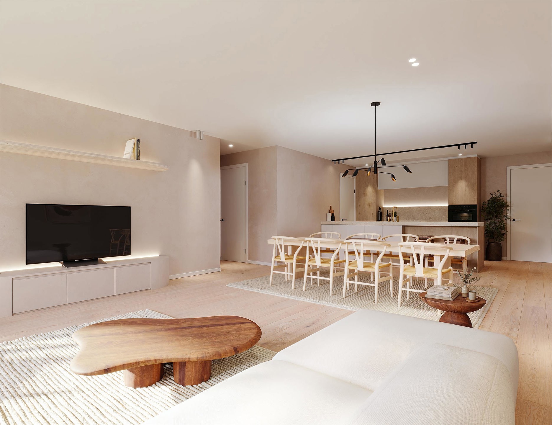 Gelijkvloers appartement met 2 slaapkamers - foto 5