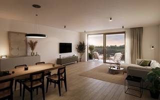 UNIEK, GROEN WOONPROJECT OP VOORMALIGE KBC SITE<br />!!REEDS 80 % VERKOCHT!<br /><br />AALST- Uniek en kwalitatief project op zeer functionele locatie.<br />Dit project ligt op wandelafstand van winkels zoals supermarkt, lokale bakker, scholen, ASZ, restaurants, E40, stadscentrum en openbaar vervoer.<br />Deze gebouwen worden opgetrokken met oog voor de toekomst, met duurzame materialen en met een zo klein mogelijke ecologische afdruk.<br />De site zal een kantoortoren omvatten en 17 appartementen opgedeeld in 2 blokken waarvan één met 3 bouwlagen en de andere met 4 bouwlagen. <br />In de kelderverdieping zijn er staanplaatsen in de garage, maar ook aparte, ruime privébergingen en gemeenschappelijke fietsenberging. <br />Er wordt ook een health &amp; lifestyle unit voorzien en een moderne grote tuinzone.<br /><br />Prijzen vanaf 291.500€ onder gesplitst stelsel van aankoop.<br />Bel gerust voor een afspraak op ons kantoor voor meer uitleg 053/60.65.60.<br />REEDS 80% VERKOCHT!