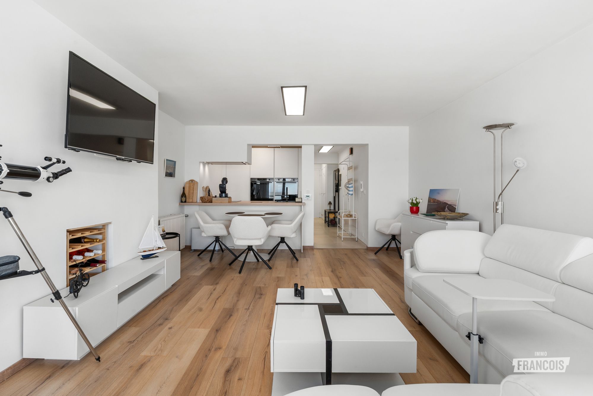 Luxueus tweeslaapkamerappartement te koop op de zeedijk van Blankenberge - foto 4