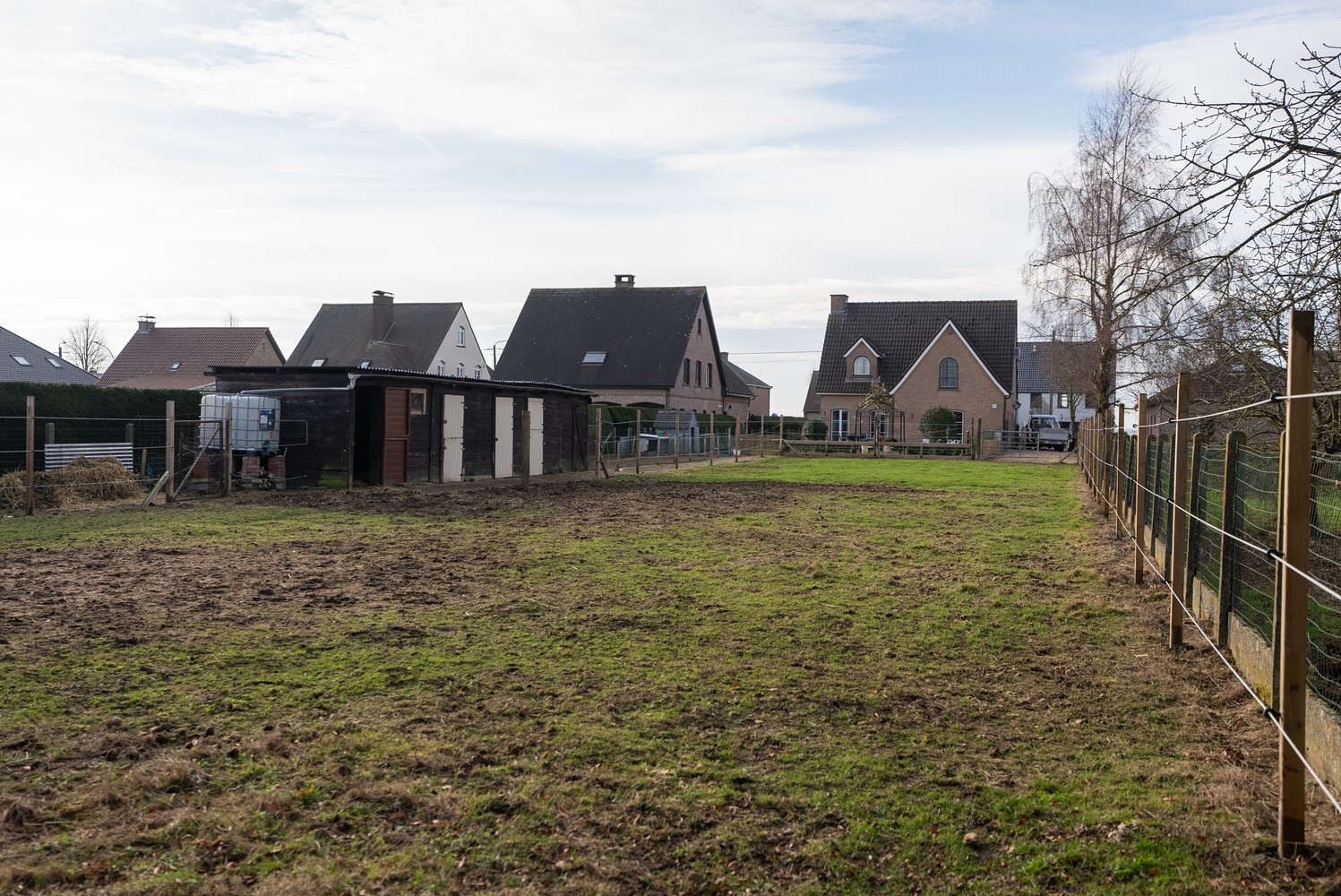 Vrijstaande villa met paardenstallen en weide. - foto 3