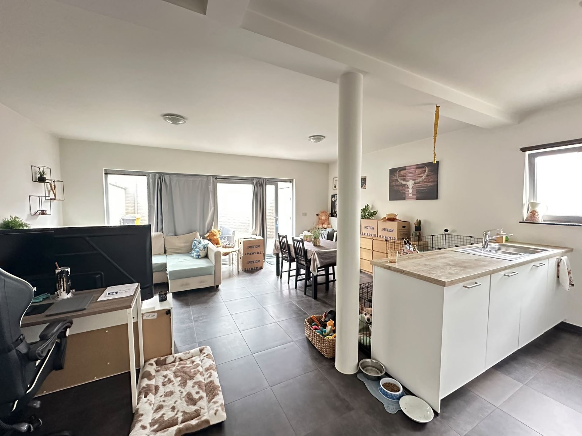 Gerenoveerd gelijkvloers appartement met 1 slaapkamer en een groot terras van 29 m². - foto 4