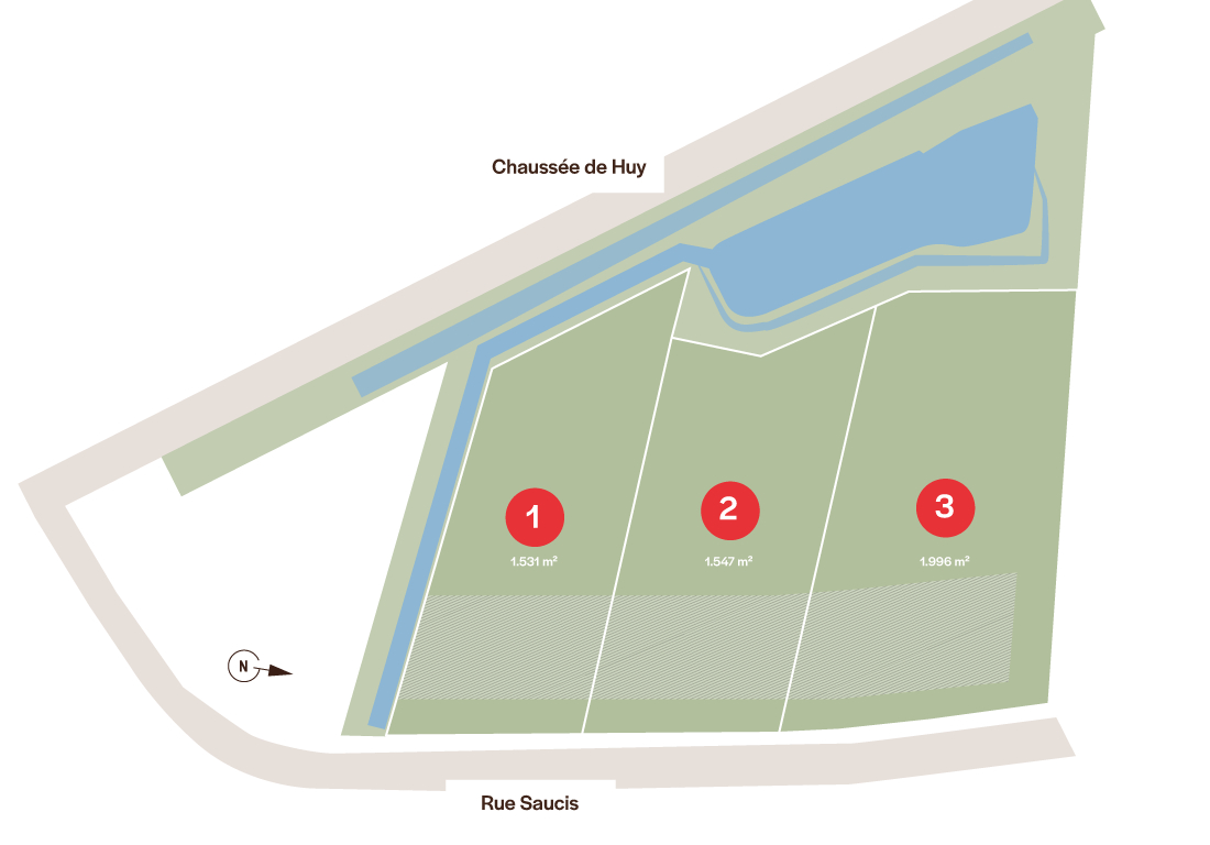 1.531m² bouwgrond zonder bouwverplichting in Chaumont-Gistoux - foto 5