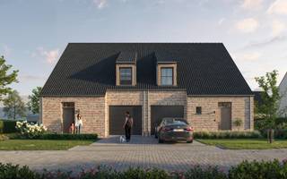In onze nieuwe woonwijk in Heestert bij Zwevegem bouwt Danneels deze energiezuinige gezinswoning.<br /><br />Deze halfopen bebouwing op lot 6 heeft o.m. een open ingedeelde leefruimte, ingerichte keuken en badkamer, 3 slaapkamers, een garage én een zongerichte tuin.<br /><br />De woning is uitgerust met een geothermische warmtepomp, vloerverwarming, zonnepanelen en slimme ventilatie. Ook de aanleg van je oprit, voordeurpad, terras en de tuinafsluiting zijn inbegrepen.<br /><br />Je woning wordt sleutel-op-de-deur afgewerkt, volledig naar jouw smaak. Jij kiest keuken, badkamer en vloer- en wandtegels bij onze partners. Onze klantenbegeleider staat klaar om jou te ontzorgen.