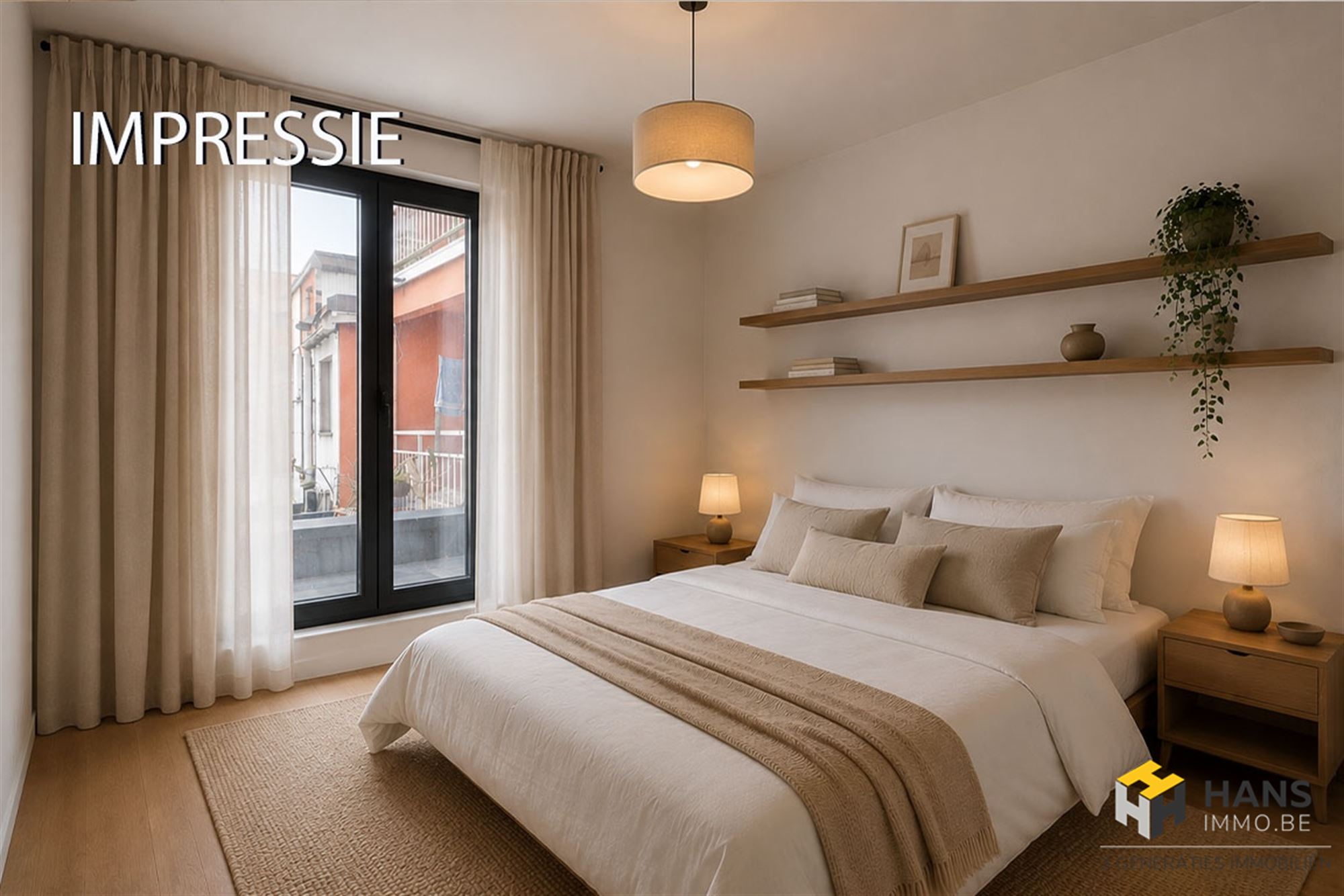 Nieuwbouwappartement (84 m²) met 2 slaapkamers en zuid-georiënteerd terras (6 m²) in Antwerpen (2020) - foto 4