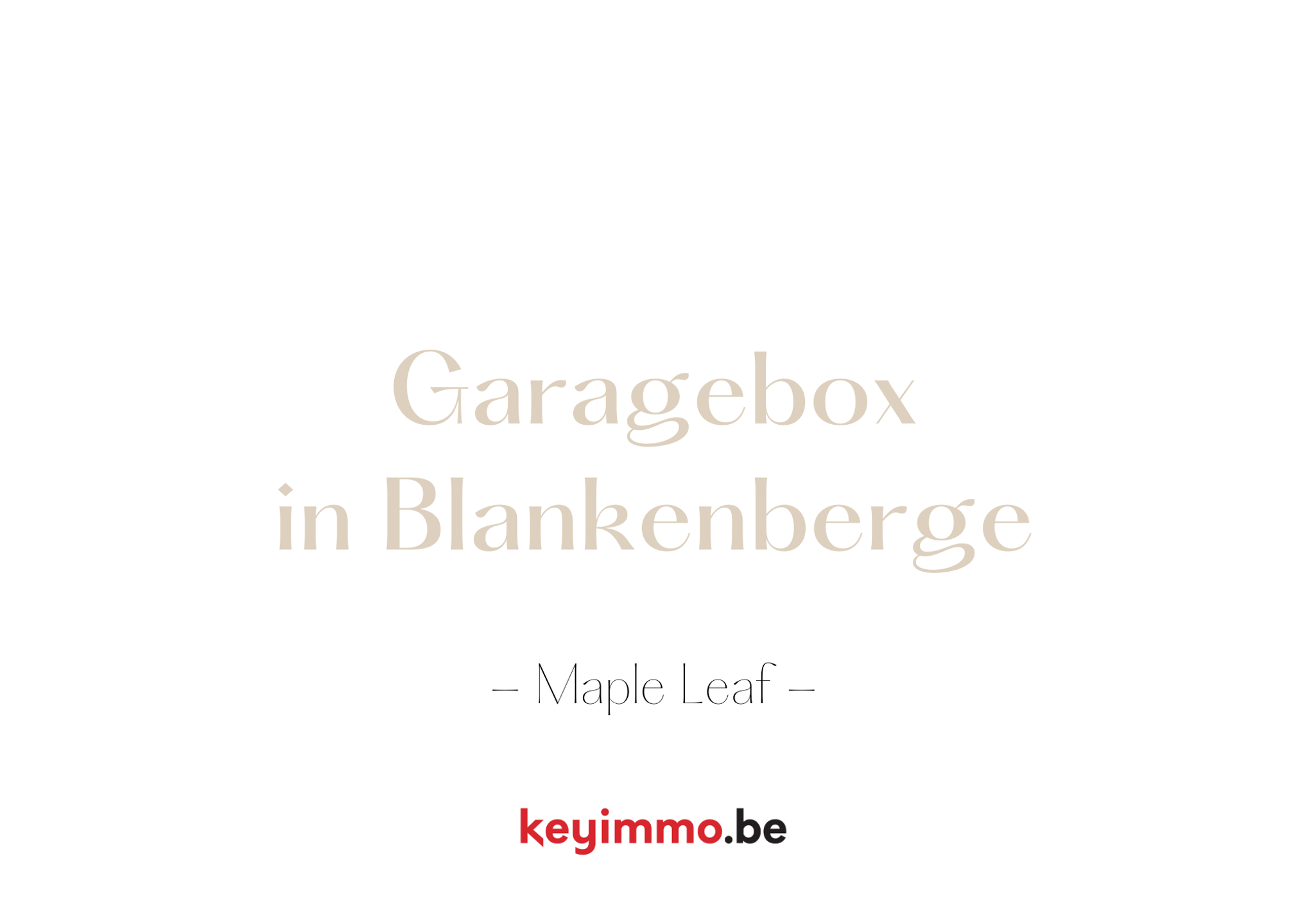 Staanplaats in het nieuwbouwproject Maple Leaf - foto 1