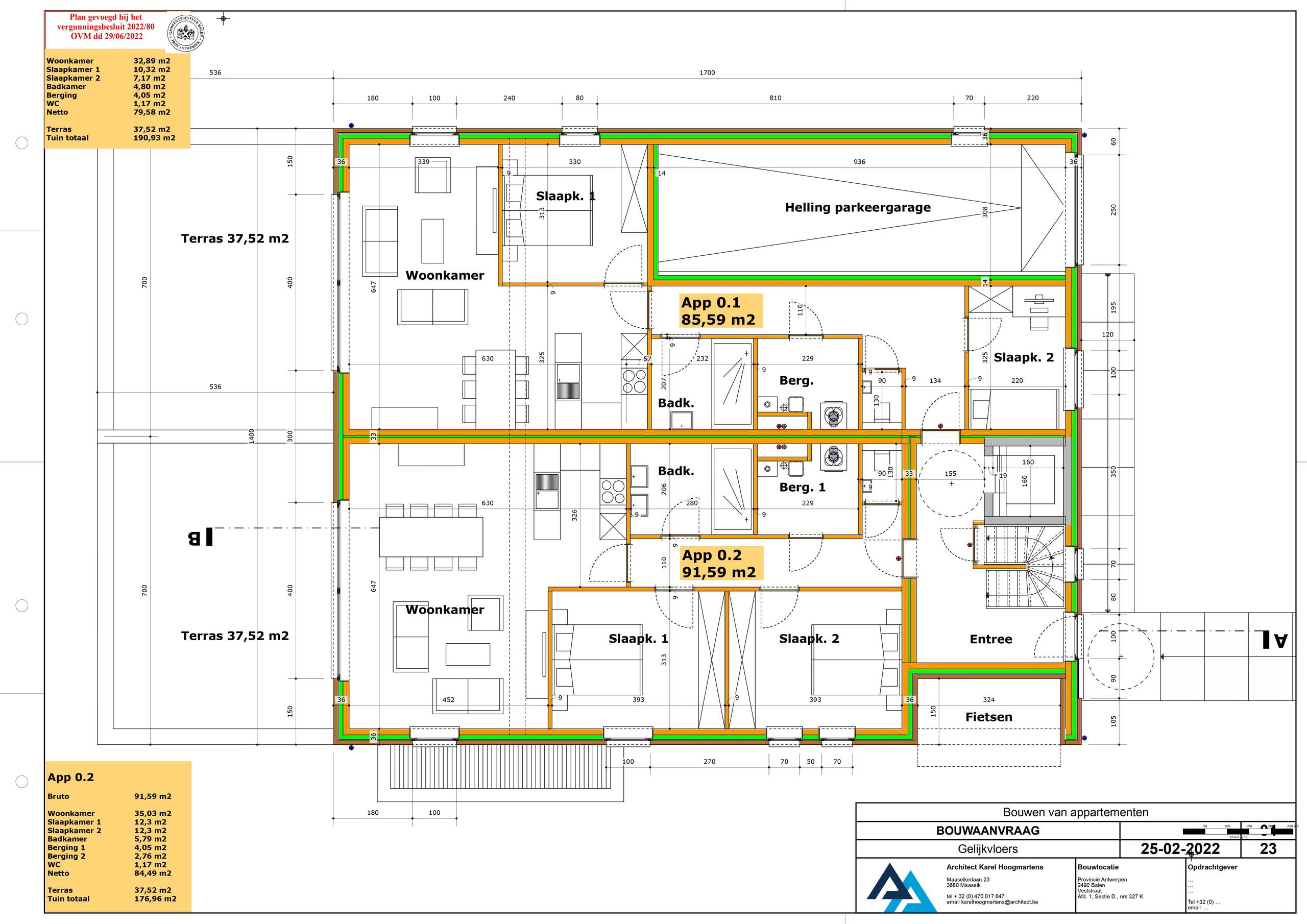 Prachtige nieuwbouwappartementen met ruime tuintjes en/of terrassen in het centrum van Balen! Nog slechts 1 te koop! - foto 3