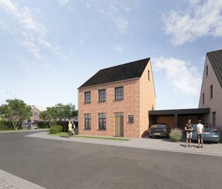 Lot 1 is een open nieuwbouwwoning met 4 slaapkamers en een praktische indeling voor het hele gezin. Dankzij de ruime leefruimte, open keuken en grote raampartijen geniet je elke dag van veel licht. Bovendien beschik je over een praktische carport, waardoor je altijd geniet van extra opbergruimte. Ideaal voor gezinnen die net dat tikkeltje meer ruimte zoeken.
Je woont hier in een rustige, nieuwe woonbuurt aan de rand van Roeselare. Winkels, scholen, openbaar vervoer en sportvoorzieningen bevinden zich vlakbij, terwijl je ook vlot aansluit op de E403.
De woning wordt volledig afgewerkt volgens jouw smaak. Voor de keuken, badkamer en vloerafwerking kies je zelf de materialen en afwerking die bij jouw woonstijl passen.
Ook op vlak van energie maak je een slimme keuze. Met een warmtepomp, zonnepanelen en ventilatie C+ woon je energiezuinig en ben je klaar voor de toekomst.
Benieuwd? Contacteer ons en informeer naar de mogelijkheden.