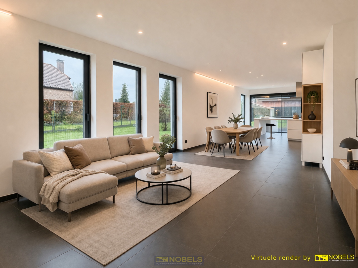 Te koop, Recente energiezuinige gezinswoning met 5 slaapkamers op rustige ligging te Melsen (Merelbeke)! - photo 4