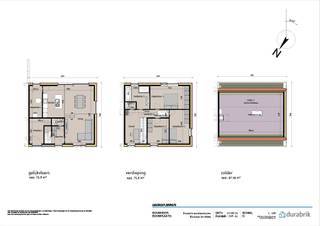 Op lot 5 wordt een energiezuinige halfopen woning gebouwd in moderne architectuur op een grondopp. van 480m² en een totale bewoonbare opp. van...