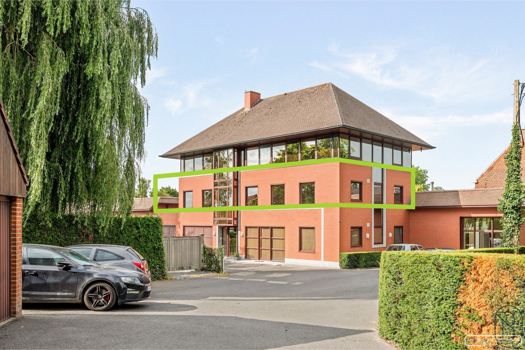 Tweeslaapkamerappartement met ruim terras te huur in Anzegem - photo 1