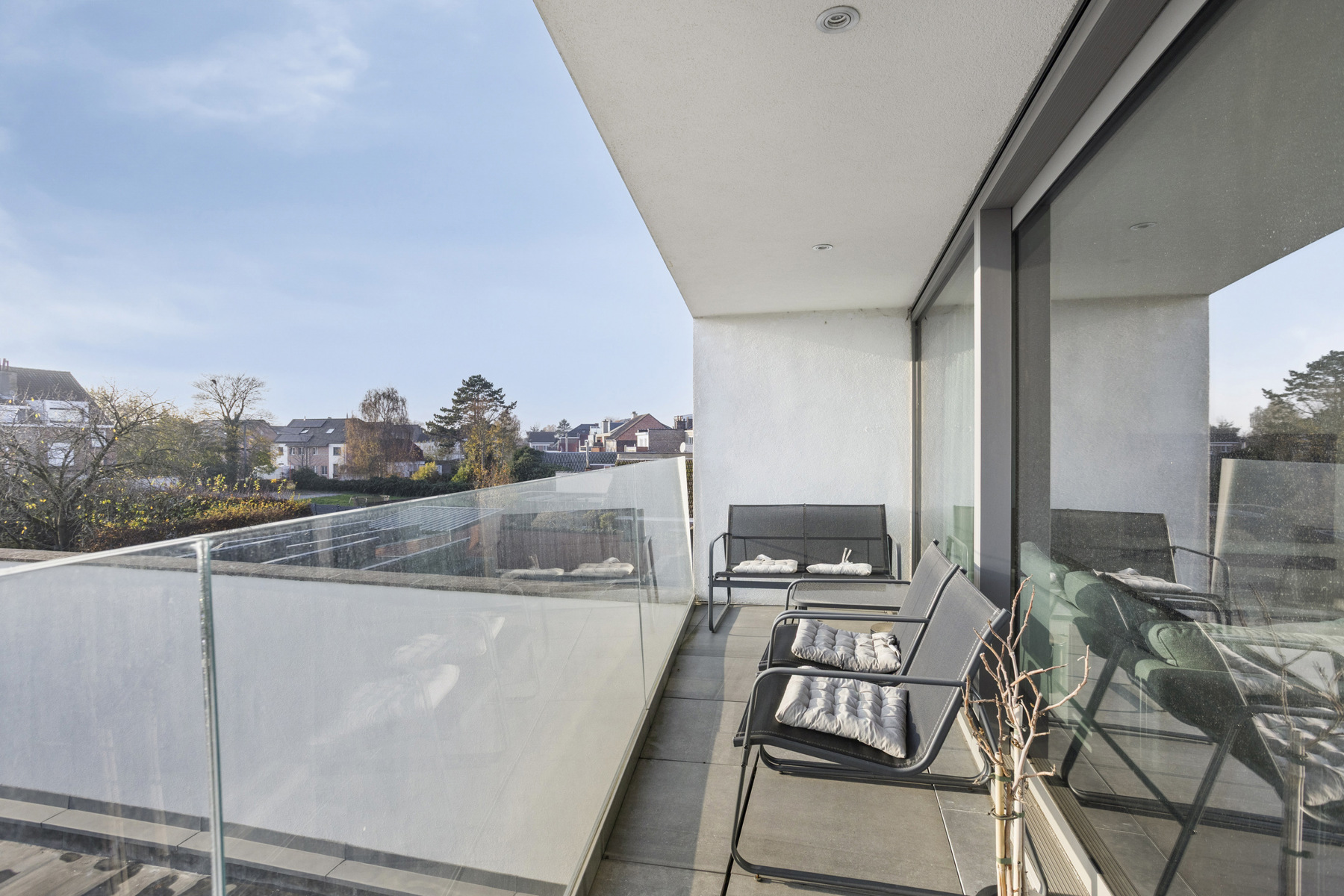 Duplex appartement met 2 slaapkamers en terras te Ternat - foto 4