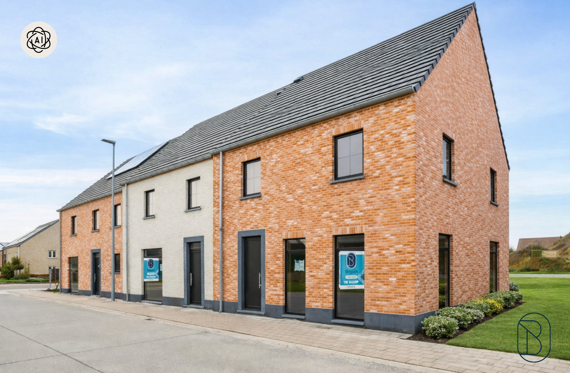 Energiezuinige, ruime nieuwbouwwoningen voorzien van alle comfort in Asper, Gavere. - foto 1