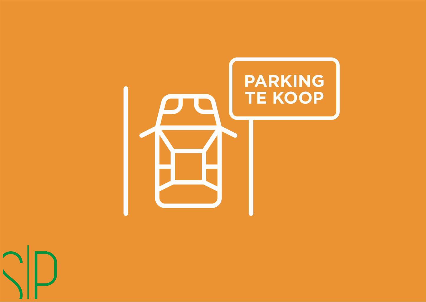 Centraal gelegen ondergrondse autostaanplaats (nummer 45) - de staanplaats is gelegen op een hoek -  automatische inrijpoort.