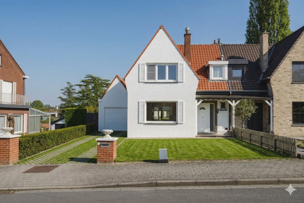 Te renoveren huis te koop met grote tuin, 3 slpk en garage - foto 1