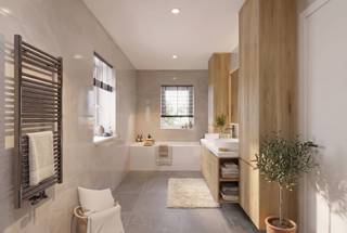 Het Hessiehof - Ezaart<br /><br />Dat is mooi wonen in landelijke pastoriestijl in een rustige, maar vlot bereikbare omgeving.<br />Een kleinschalig nieuwbouwproject van vier open bebouwingen waar ruimte, architectuur en energiezuinig comfort samenkomen.<br /><br />Elke woning staat op een royaal perceel van circa 900 m² of meer, en geniet van een open zicht op de groene omgeving. Met ongeveer 240 m² bieden deze viergevelwoningen een comfortabele bewoonbare oppervlakte aan.<br /><br />Op het gelijkvloers verwelkomt een ruime inkomhal met gastentoilet, u in een doordacht ingedeelde woning. De royale leefruimte met open keuken vormen het hart van het huis en sluiten naadloos aan met zicht op de tuin. Een praktische technische berging in combinatie met wasplaats zijn onmisbaar.<br />De eerste verdieping omvat drie volwaardige slaapkamers en een volledig ingerichte badkamer. Via een vaste trap bereikt u de tweede verdieping, waar een ruime zolderverdieping tal van mogelijkheden biedt: extra slaapkamers, een bureauruimte, hobbykamer of polyvalente ruimte, volledig naar eigen wens af te werken.<br /><br />Ook op technisch vlak beantwoorden deze woningen aan de hoogste hedendaagse normen. Superieure isolatie, een warmtepomp in combinatie met fotovoltaïsche panelen met batterij, vloerverwarming en een ventilatiesysteem D garanderen een bijzonder energiezuinig en toekomstgericht wooncomfort. U investeert hier in een tijdloze woning met lage verbruikskosten en een duurzame meerwaarde.<br /><br />Verkoop onderworpen aan registratierechten op de grond (12%) en btw op de constructiewaarde (21%).<br /><br />Maak vrijblijvend uw afspraak op 014 49 06 06 om alle details te ontdekken.