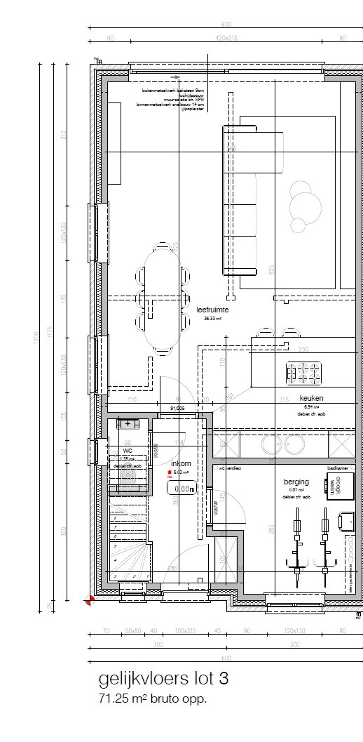 Stijlvolle, halfopen nieuwbouwwoning met oprit en grote, zonnige tuin! - foto 3