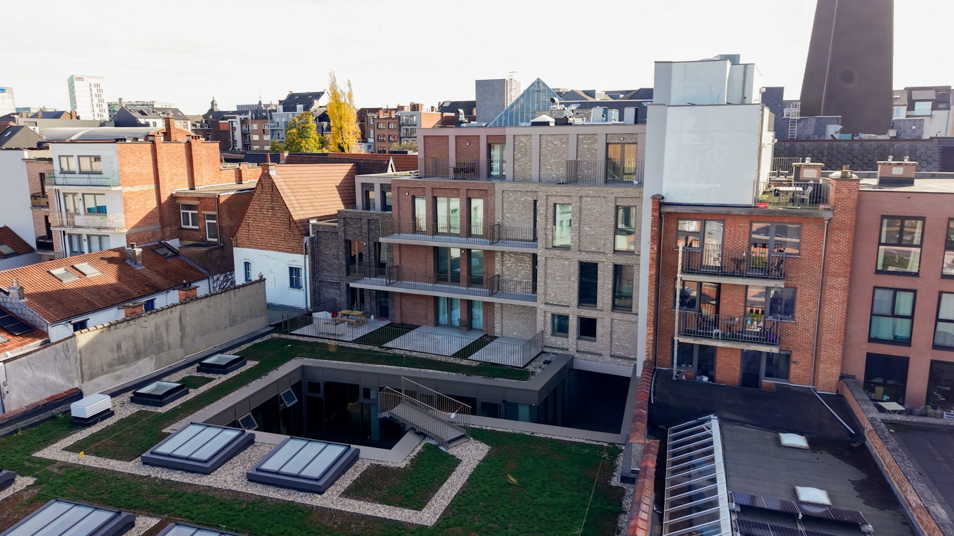 Nieuwbouw studio in hartje Leuven met kelderberging en parkeermogelijkheden! 6% BTW mogelijk! - foto 3