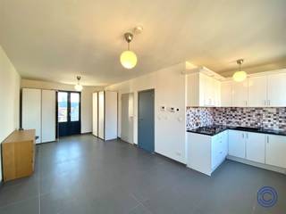 <p><span>Information appartement</span></p><p><span>Vous êtes à la recherche d'un studio confortable et bien entretenu d'environ 46m² avec un petit balcon dans un endroit de choix à Anvers ? Alors ce studio confortable, situé au 4ème étage, dernier étage d'un immeuble calme, est fait pour vous ! Espace de vie très lumineux avec cuisine semi-ouverte. La cuisine est équipée d'un plan de travail en pierre naturelle et d'une cheminée à gaz avec 2 brûleurs. Tout l'appartement est équipé d'un système automatique de purification de l'air et d'un chauffage par le sol. Salle de bains moderne et compacte avec douche à l'italienne, lavabo avec armoire et toilettes. Immeuble bien entretenu et rénové : pas d'ascenseur, vidéophone disponible. Le studio est idéal pour les jeunes professionnels, les expatriés ou les étudiants à la recherche d'un environnement à la fois calme et dynamique. La proximité du sud branché et du centre historique en fait une base parfaite. Station de vélo devant la porte. </span></p><p><span> </span></p><p><span>Disposition</span></p><ul><li><span>Bel espace de vie avec très lumineux et cuisine semi-ouverte attenante. </span></li><li><span>Séjour avec 2 grands placards blancs, meuble TV. </span></li><li><span>Cuisine semi-ouverte avec plaque de cuisson au gaz 2 feux, hotte aspirante avec système d'extraction automatique et évier. Plan de travail en pierre naturelle.</span></li><li><span>Salle de bain avec douche à l'italienne, meuble lavabo et WC.</span></li><li><span>Petit balcon. </span></li></ul><p><span> </span></p><p><span>Autres's</span></p><ul><li><span>Système de ventilation automatique lors de l'utilisation de la douche, de la cuisine, etc....</span></li><li><span>Revêtement de sol : carreaux de céramique à faible entretien avec chauffage par le sol !</span></li><li><span>Porte d'entrée anti-effraction.</span></li><li><span>Eclairage présent.</span></li></ul><ul><li><span>Partiellement meublé : 2 armoires + 1 armoire à vêtements.</span></li></ul><p><span> </span></p><p><span>Informations générales</span></p><ul><li><span>Prix de location : 750 EUR/mois + 40 EUR/mois de charges </span></li><li><span>Disponibilité : 01/05/2025.</span></li></ul><ul><li><span>Frais généraux mensuels : 40 EUR/mois : y compris l'entretien du chauffage central tous les 2 ans, internet.</span></li><li><span>Consommation : compteurs séparés pour l'eau, l'électricité et le gaz.</span></li><li><span>Dépôt de garantie : 3 mois.</span></li></ul><p><span> </span></p><ul><li><span>Assurance locataire contre l'incendie et les dégâts des eaux obligatoire.</span></li><li><span>Installations : €100 HTVA par lot.</span></li></ul><p><span> </span></p><p><span>Immeuble</span></p><ul><li><span>Immeuble d'appartements composé de 4 étages. 1 unité par étage.</span></li><li><span>Entièrement rénové en 2020 - selon les dernières normes d'isolation.</span></li><li><span>Vidéophone disponible, pas d'ascenseur.</span></li><li><span>Hall d'entrée soigné.</span></li></ul><p><span> </span></p><p><span>Emplacement</span></p><ul><li><span>Situé au calme dans une rue latérale directe de la très animée Marnixplein avec ses restaurants très agréables.</span></li><li><span>Nombreux magasins et restaurants.</span></li><li><span>Les transports en commun sont facilement accessibles - la station Velo se trouve devant la porte !</span></li><li><span>Score MOBI : 9.5/10 !</span></li></ul><p><span> </span></p><p><span>* Les informations contenues dans ce prospectus sont données à titre indicatif : les locataires potentiels doivent faire leur propre affaire de l'obtention, de la vérification et de l'interprétation de ces informations.</span></p><p><span> </span></p><p><span> </span></p>