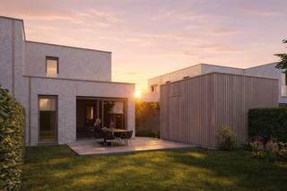 <strong>Welkom op NIEUWBOUWZONDAG op 26 april van 14 uur tot 16 uur!</strong><br /><br />Dit nieuwe woonproject met<strong> 13 gezinswoningen</strong> bevindt zich op een fijne en rustige ligging in de <strong>Heggenstraat in Peer</strong>, vlakbij het centrum. Alle voorzieningen zoals scholen, winkels, horeca, sport en cultuur zijn eenvoudig te voet of met de fiets bereikbaar. Het project wordt omringd door een groene en aangename omgeving die een natuurlijke buffer vormt tussen wonen en het stadsleven. De doordachte inplanting creëert een autoluwe woonomgeving, waar veiligheid, leefbaarheid en rust centraal staan.<br /><br /><strong><span>Woning 03 met 4 slaapkamers:</span></strong><br />-Oppervlakte woning 155,38 m²<br />-Leefruimte met veel lichtinval en open keuken<br />-Berging aan de keuken <br />-Apart toilet gelijkvloers<br />-1 gelijkvloerse slaapkamer (of bureau) met aansluitende badkamer<br />-3 slaapkamers en 1 badkamer met toilet op verdieping<br />-Vloerverwarming en zonnepanelen<br />-Gezellige tuin met ruim terras<br />-Grote tuinberging en carport<br /><br />Elke woning beschikt over een functionele indeling, grote raampartijen, optimale lichtinval en een hoogwaardige afwerking. Duurzame materialen en energiezuinige technieken zorgen voor een zeer lage energiekost en een woning die klaar is voor de toekomst. <span>Alle woningen worden volledig afgewerkt naar eigen smaak volgens lastenboek en dit met de professionele hulp van de kopersbegeleiding.<br /></span><br />Contacteer ons voor meer informatie of een afspraak op 011 39 90 50 . Wij ontzorgen je ook voor de verkoop van je huidige woning!<br /><br /><em>Getoonde renders en plannen zijn indicatief.</em>