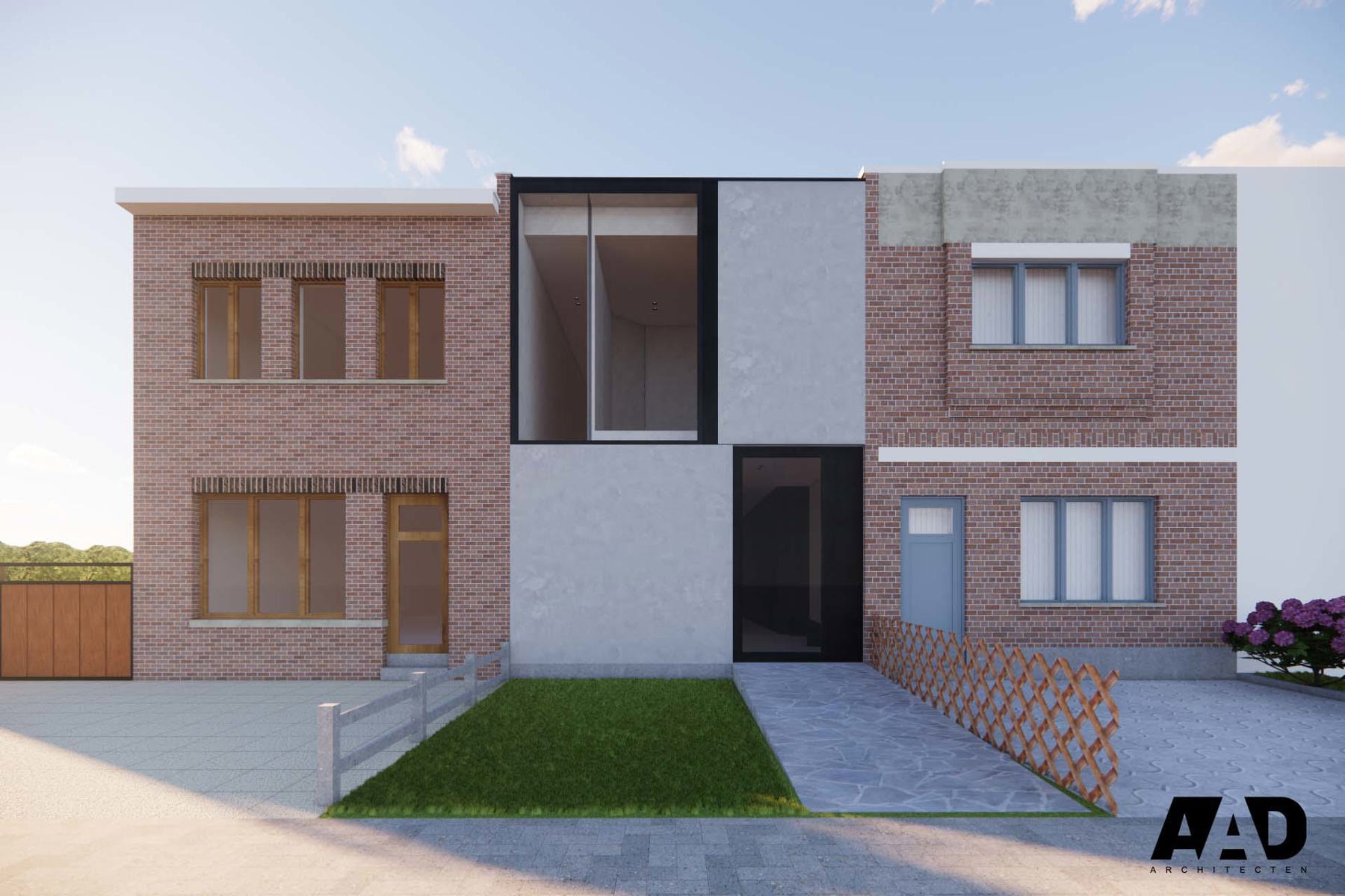 Bouwgrond met vergunde nieuwbouwwoning in Zwijndrecht - foto 5