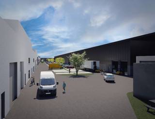 Bent u op zoek naar een ruime en goed uitgeruste bedrijfsruimte op een strategische locatie?<br />In dit nieuwbouwcomplex wordt een magazijn van 840 m² aangeboden, het biedt de ideale oplossing voor uw zakelijke behoeften.<br /><br />We kunnen in de project magazijnen aanbieden van 637 m² tot 30.000 m².<br /><br /><strong><u>Ligging:</u></strong><br />Gelegen op een bedrijventerrein aan de Voorhaven in Gent, nabij de Wondelgemse Meersen.<br />De site is uitstekend bereikbaar via de stadsring en de R4, met een bushalte vlakbij.<br /><br /><strong><u>Kenmerken magazijn:</u></strong>
<ul>
<li>Robuuste staalstructuur met betonnen wanden</li>
<li>Volledig geïsoleerde buitenschil</li>
<li>Vrije hoogte van 7,4 m onder dak</li>
<li>Gepolierde betonvloer</li>
<li>Sectionaalpoort en raamopeningen volgens behoefte</li>
<li>Casco oplevering (bespreekbaar)</li>
<li>Voorzien van alle nutsleidingen (incl. optioneel gas)</li>
<li>Privatieve parkeerplaatsen, met optie tot laadpalen</li>
<li>Individuele zonnepanelen per unit (inbegrepen, onder voorbehoud van definitieve specificaties)</li>
</ul>
<u><strong>Mogelijkheid tot bijkomende kantoren.</strong></u><br /><br />Plan nu uw <strong><u>bezoek </u></strong>in! Neem contact op met Thomas via 0475 32 51 89.