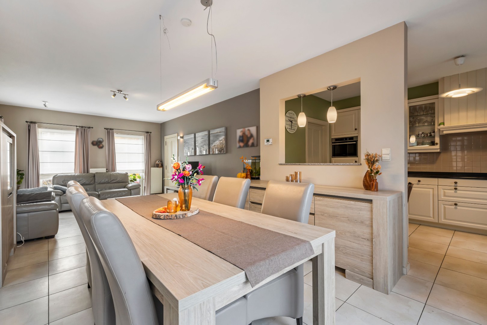 HALFOPEN WONING MET 3 SLPKS, GARAGE, TUIN EN ZONNEPANELEN IN HAMME - foto 5