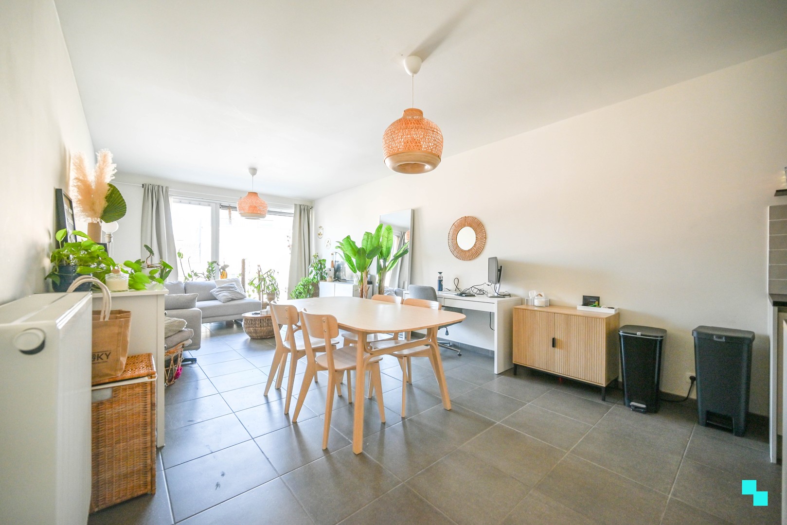 Lichtrijk appartement te huur nabij centrum Harelbeke - foto 2