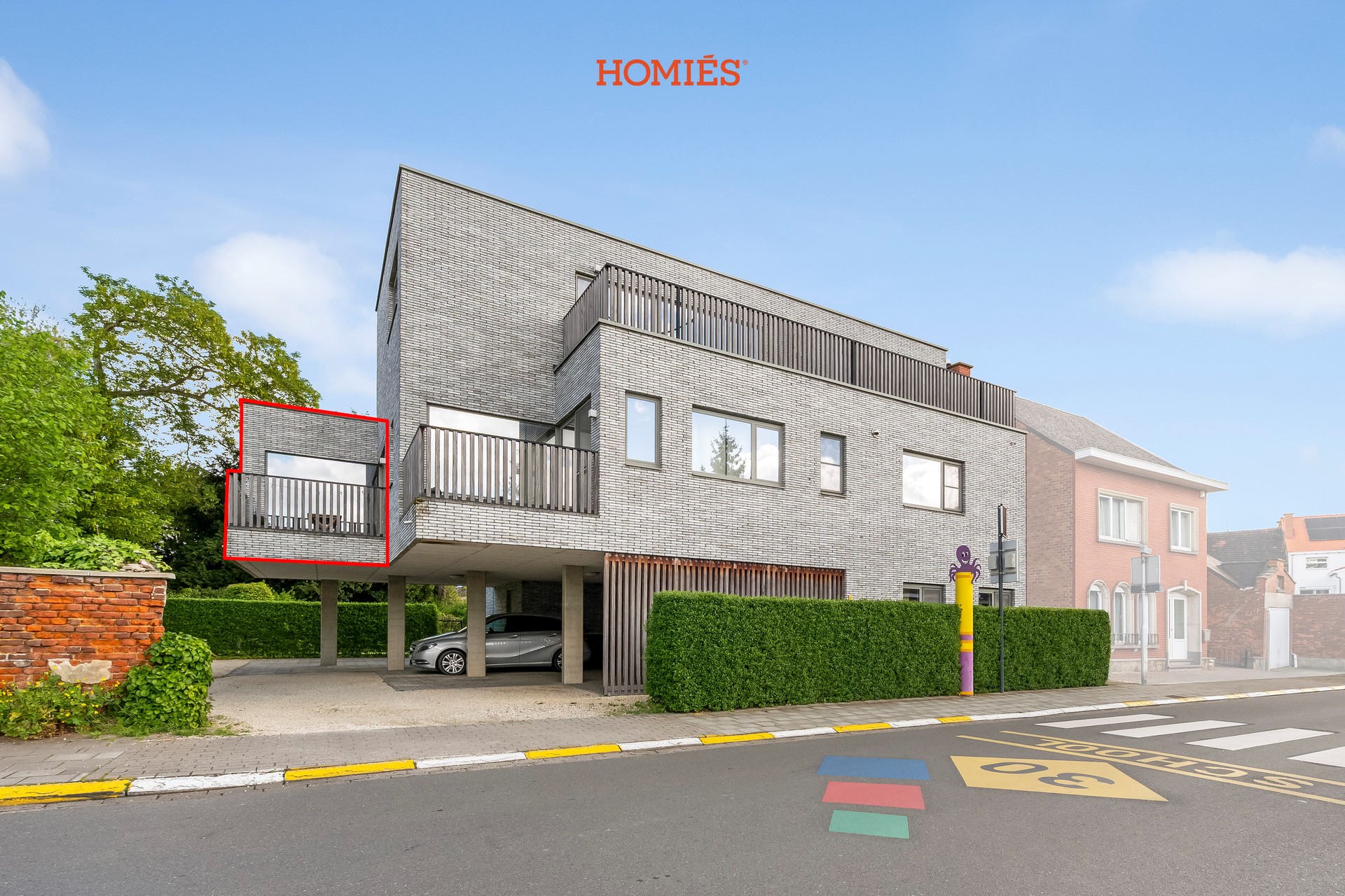 Modern 1-slaapkamerappartement met terras en staanplaats - foto 2