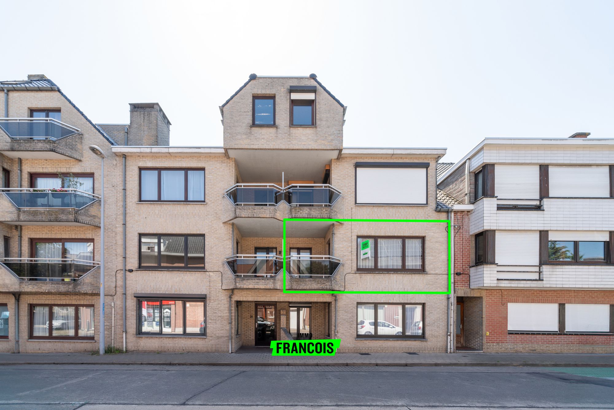 Rustig gelegen appartement met 2 slaapkamers en gunstig EPC te Roeselare - foto 1