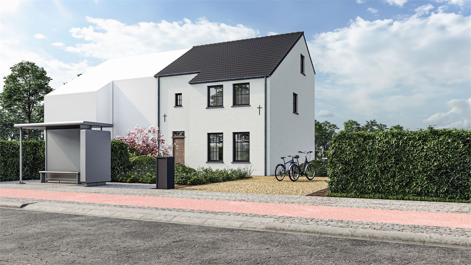 NIEUWBOUWPROJECT IN DE MAASTRICHTERSTRAAT TE BILZEN - foto 2